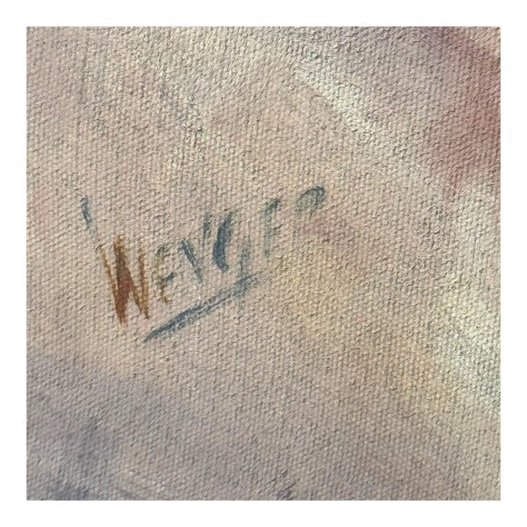 Signed Still Life Painting Rustic Pottery Jug Chianti Wine Bottle Artistic READ - Picture 3 of 10